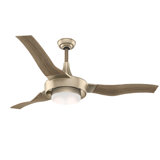 64" Perseus 3 - Blade Outdoor Standard Ceiling Fan with Pull Chain and Light Kit Included