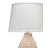 Peabody 28'' Natural White Table Lamp
