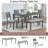 6 Piece Kitchen Dining Set