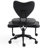 Modern Meditation Chair With Lumbar Support, Adjustable Cushion & 360° Swivel For Home Office