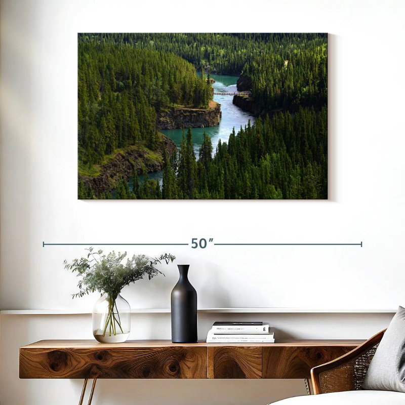 Alvord Yukon River Trail, 26" H x 39" W