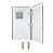White Carrara/Gray