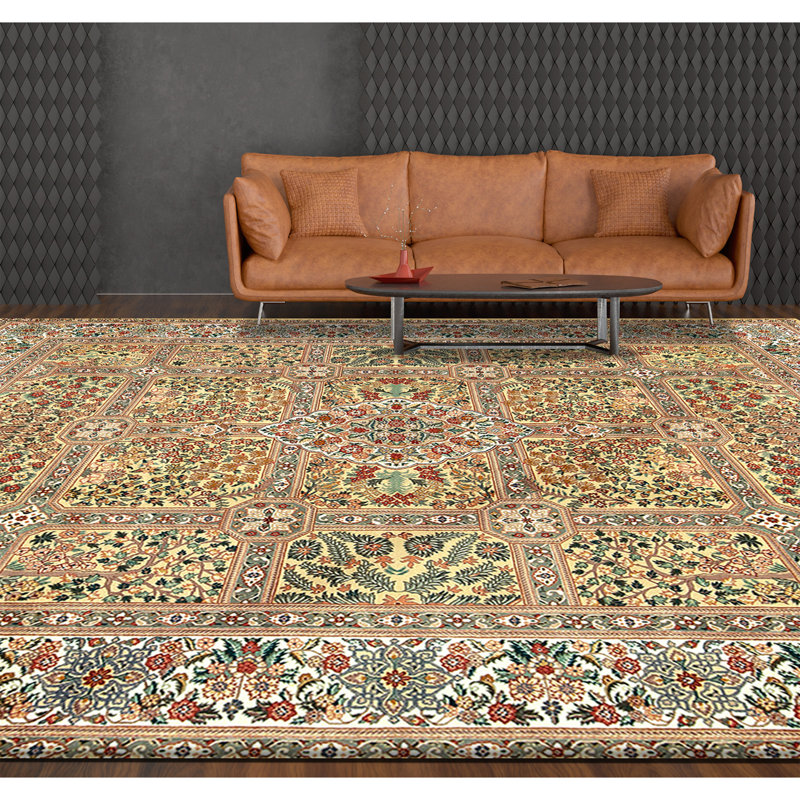 Handmade Wool Oriental Area Rug