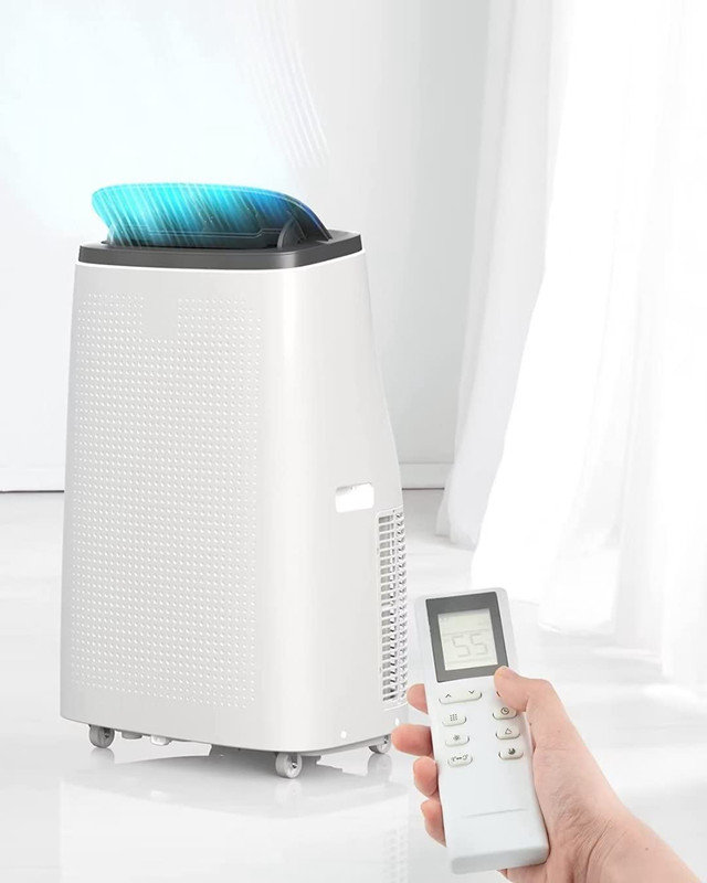 NANAN 14000 BTU Portable Air Conditioner with Energy Saver Mode and Dehumidifier Function