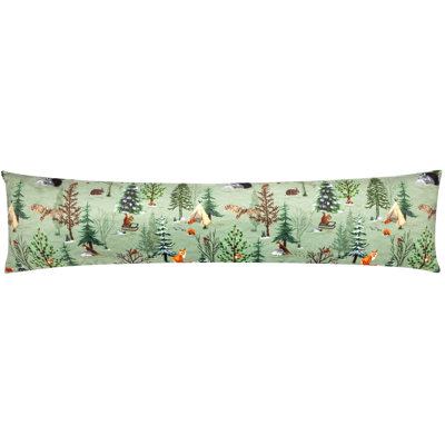 Lodge Wood Forest Polyester Draught