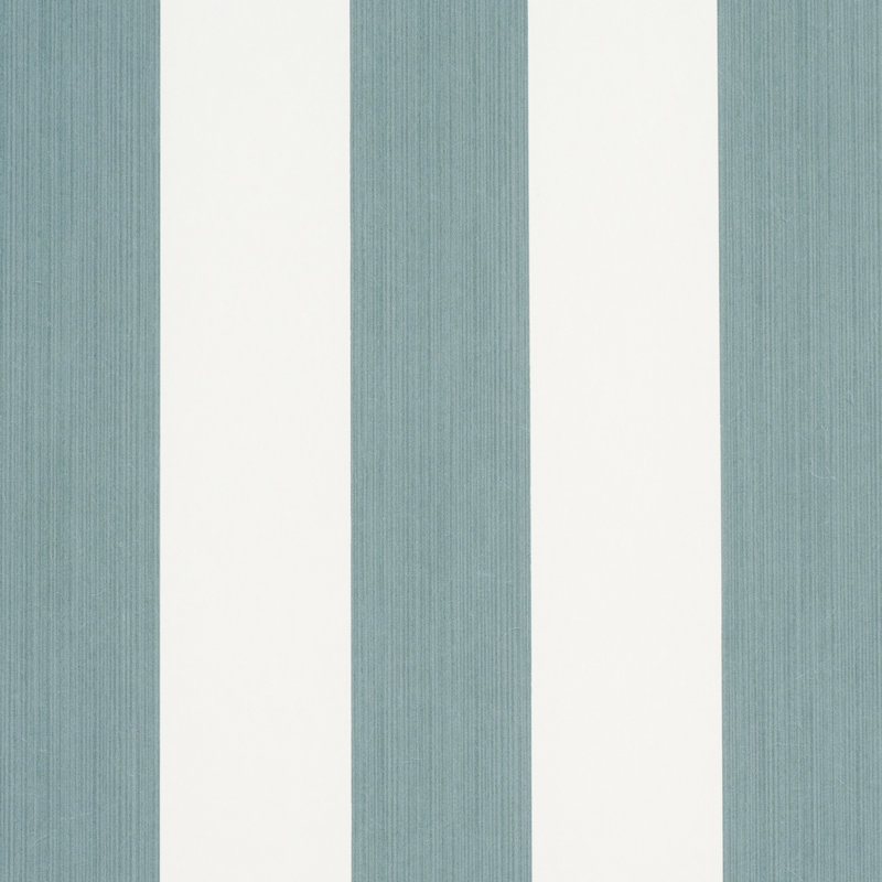 Edwin Stripe Wide Wallpaper, Teal