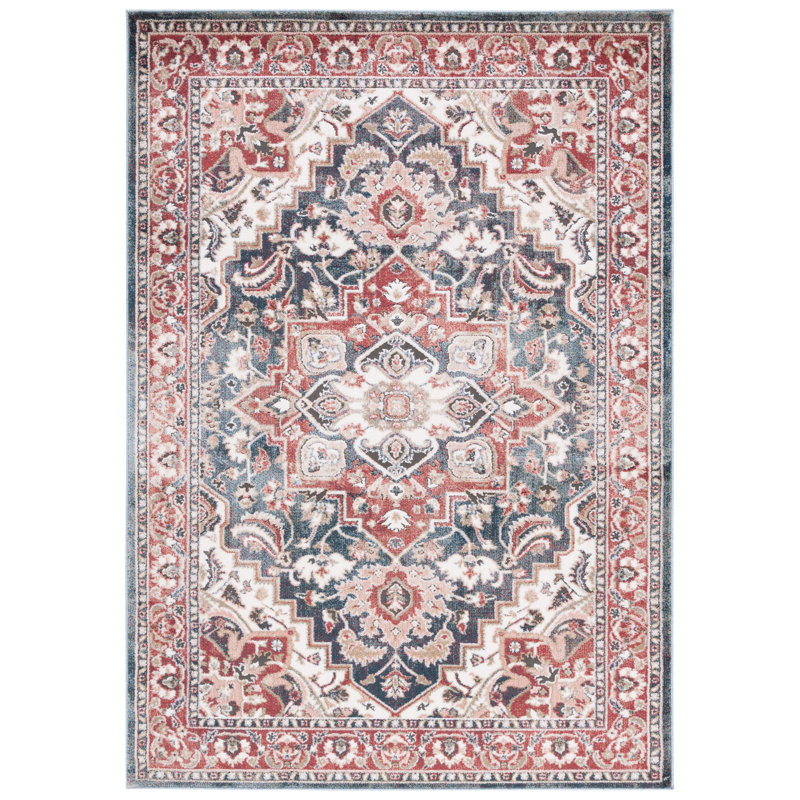 Jardines Performance Oriental Rug, Rectangle 9' x 12'