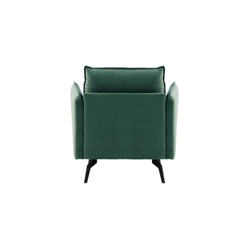 Ferrigno Upholstered Armchair, Azure