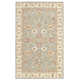 Samuel Oriental Handmade Tufted Wool Gray Blue/Beige Area Rug