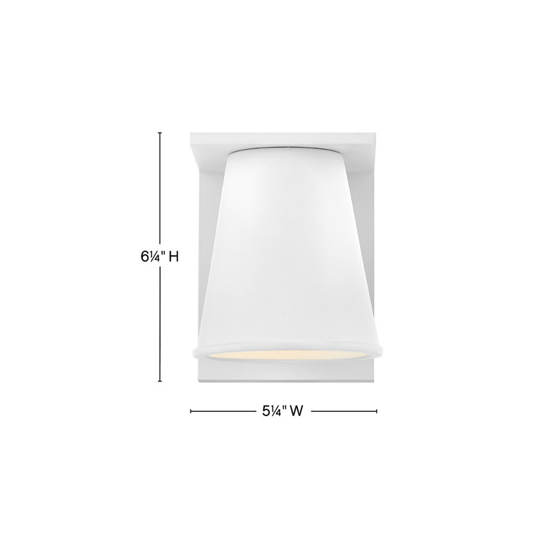 Lynnette Wall Light, Textured White