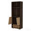Armoire de rangement d'angle, 10 bouteilles, 3 tablettes - standard