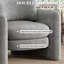 Fauteuils d'appoint modernes en chenille de 34,1 po de large (ensemble de 2)-67085696