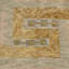 Rug & Kilim’S Scandinavian Style Rug In Green, Beige And Gold Geometric Pattern-822795517