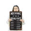 Enseigne mécanique en plastique à taux horaire 13 po x 20 po-119528951