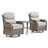 Deb 3-Piece Outdoor Conversation Set with Wicker Swivel Rocking Chairs and Side Table-573899712-573899719