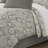 Indali Taupe Standard Cotton 3 Piece Duvet Cover Set-73673833