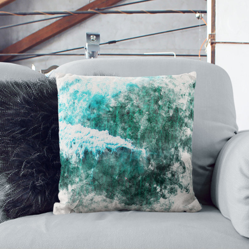 Square Throw Cushion, 55cm H x 55cm W x 20cm D