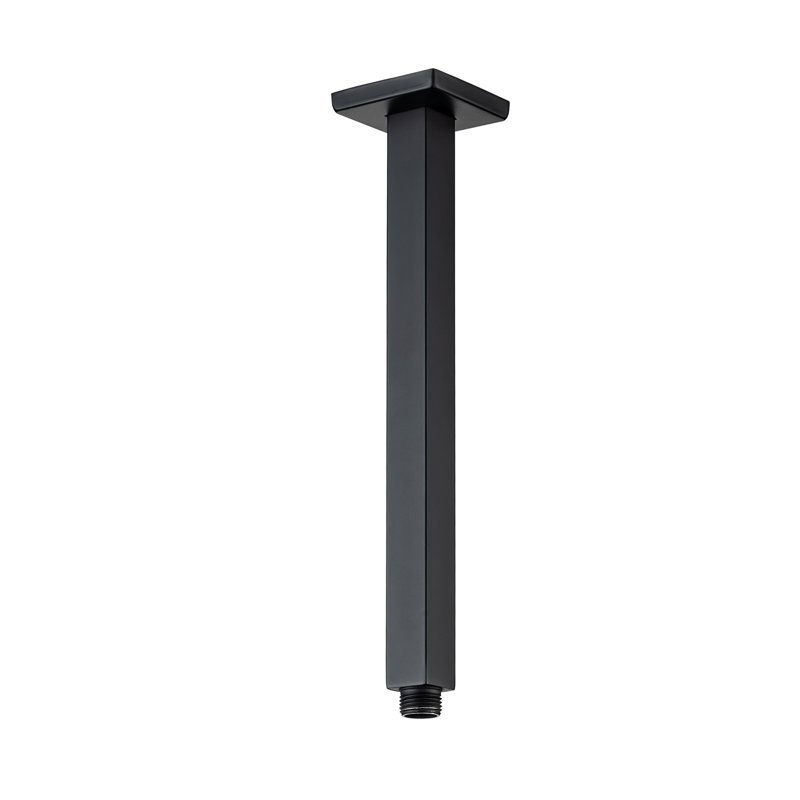 Fixed Shower Head, Matte Black