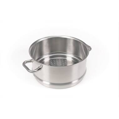 Stainless Steel Stockpot with Strainer Deep Fryer Cookware