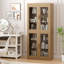 Vaisselier en bois et verre-676967718