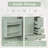 Bathroom Vanity with Sink,One Door with Shelf and Three Drawers-1011725781