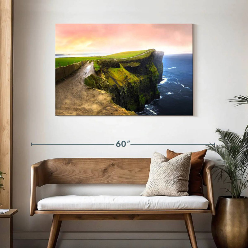 Nicci Twilight Cliffs, 30'' H x 45'' W