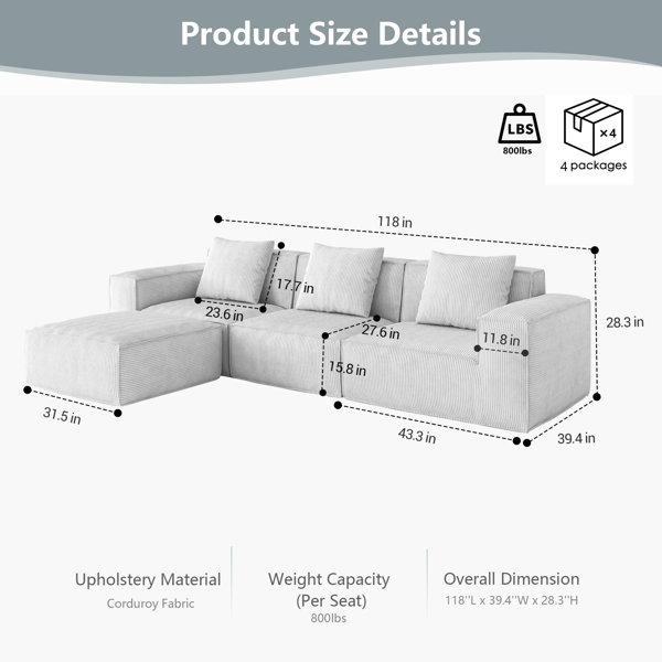 Dimensions du produit
