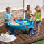Table de jeu de sable et d'eau pour tout-petits Fiesta Cruise de Step2