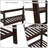 Grata 19'' W Solid Wood Shelving Unit