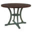 Table de salle à manger 5 pièces et 4 chaises en tissu avec pieds de table et tablette de rangement