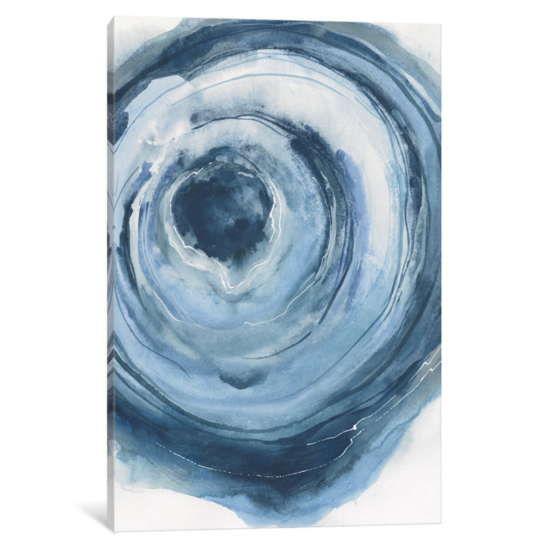 «Watercolor Geode III», impression, H 18 po x l 12 po x P 1,5 po, Toile