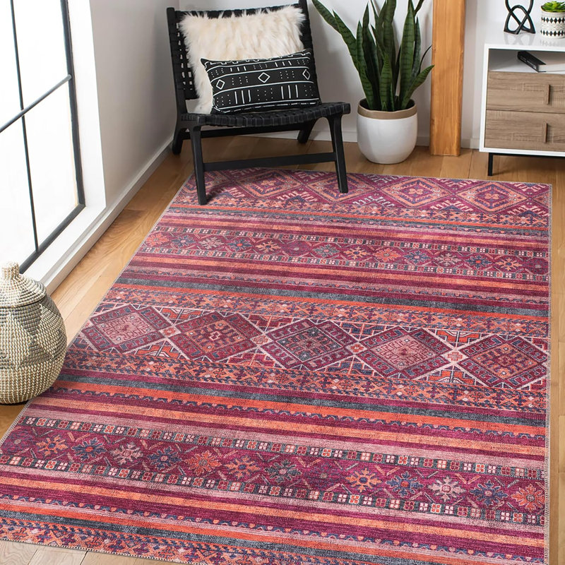 Throw Area Rugs Soft Indoor Carpet Pads For Living Room Non-Slip Mat Fade Resistant Floor Rug 1322R, Rectangle 200 x 290 cm