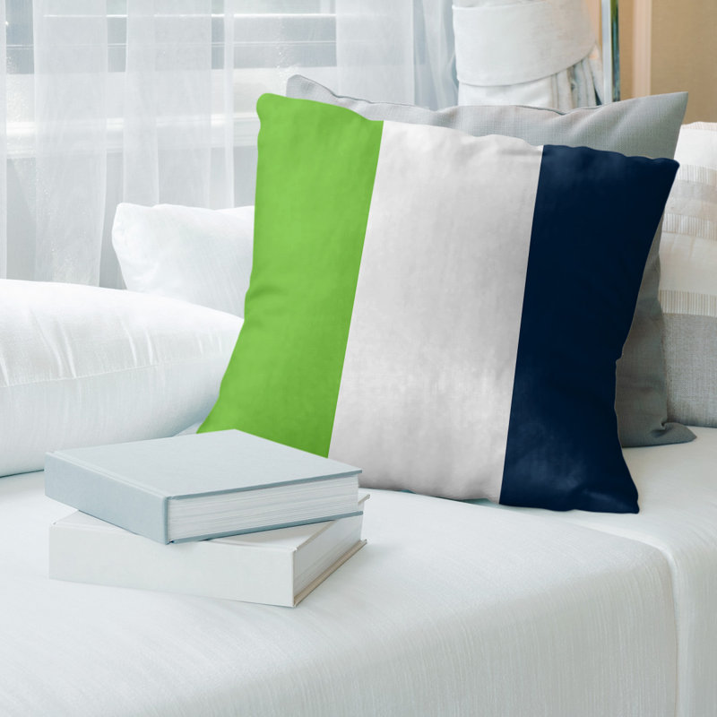Housse de coussin , 20 po x 20 po, Blanc, Polyester filé