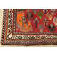 Tapis rouge en laine des années 1990 de 3 pi 9 po x 5 pi 2 po Greenes
