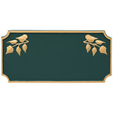 Camden Ivy 2-Line Wall Address Plaque