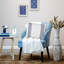 Housse de coussin décoratif à rayures 100% coton tissé à la main Coastal-107097151-107097155