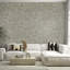 Salt Collection Metallic Fiore Flower Design 10.05m x 53cm Wallpaper Roll-93720893