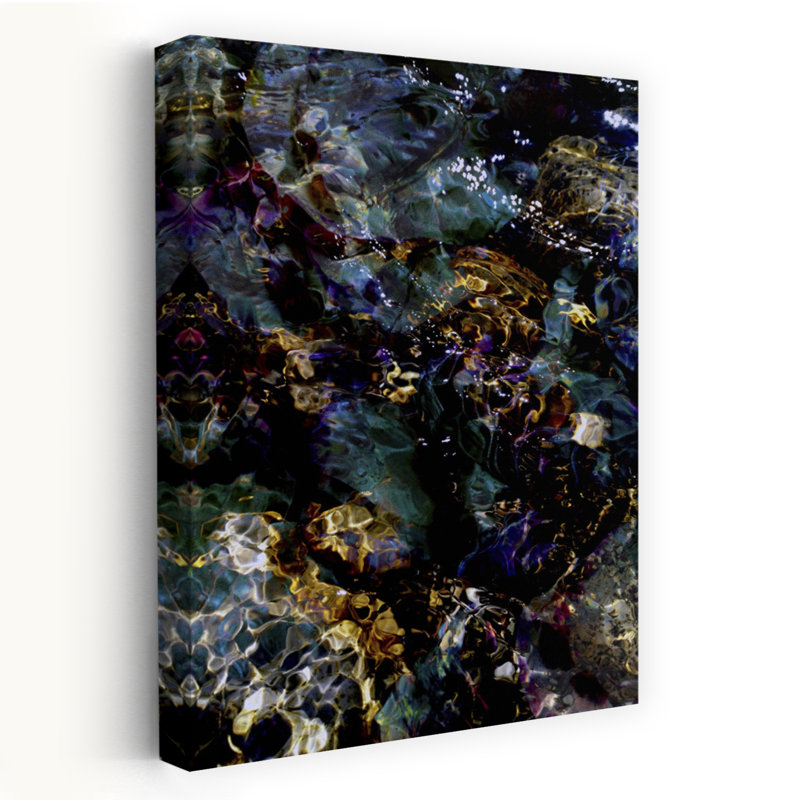Art contemporain Bold Dreamy Energetic Nature, H 24 po x l 16 po