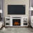 Calie 67'' TV Stand with Fireplace-24362702