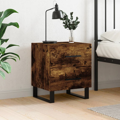 Maricrus 40cm W Iron Bedside Table