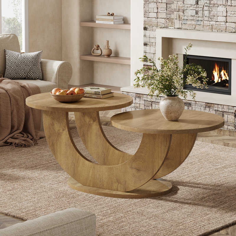 Frame Coffee Table with Storage