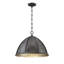 Luminaire suspendu en forme de dôme à 1 lumière Tyena Dotty-970648504