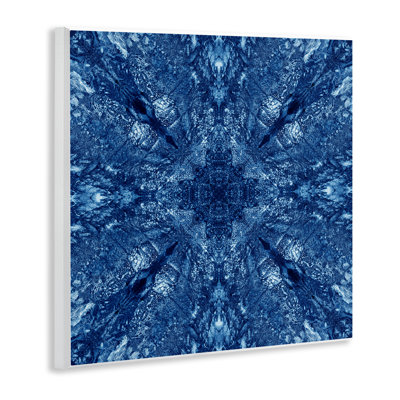 Centric Symmetry Pattern Wall Plaque Art by El Perkin