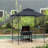 8 Ft. W x 5 Ft. D Steel Grill Gazebo-94257342