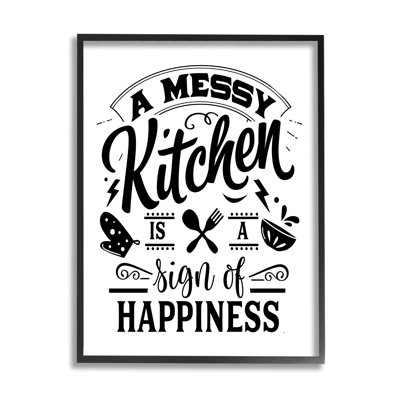 " Kitchen Happiness Retro Style Casual "