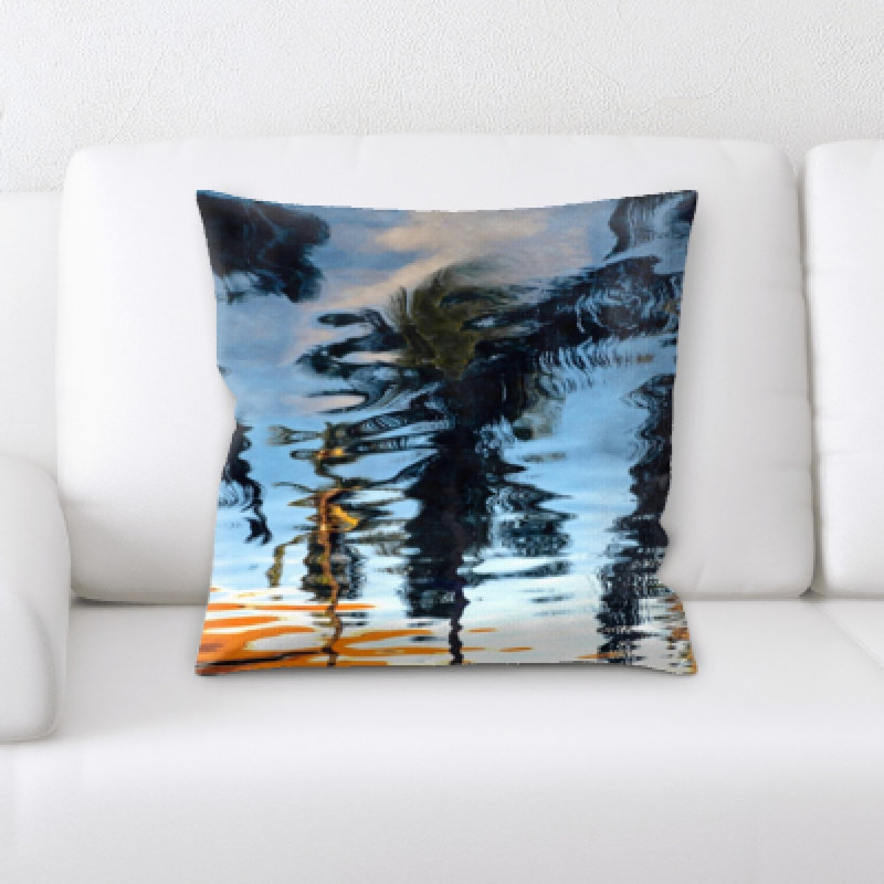 Microsuede Throw Pillow