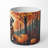 Pumpkin Spice Scented Tumbler Candle with Ceramic Holder