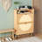 Rattan Shoe Cabinet, Shoe Storage Cabinet With 2 Flip Drawers, Hidden Shoe Storage(Natural)-1071036310