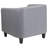 Faux Leather Armchair-29293401