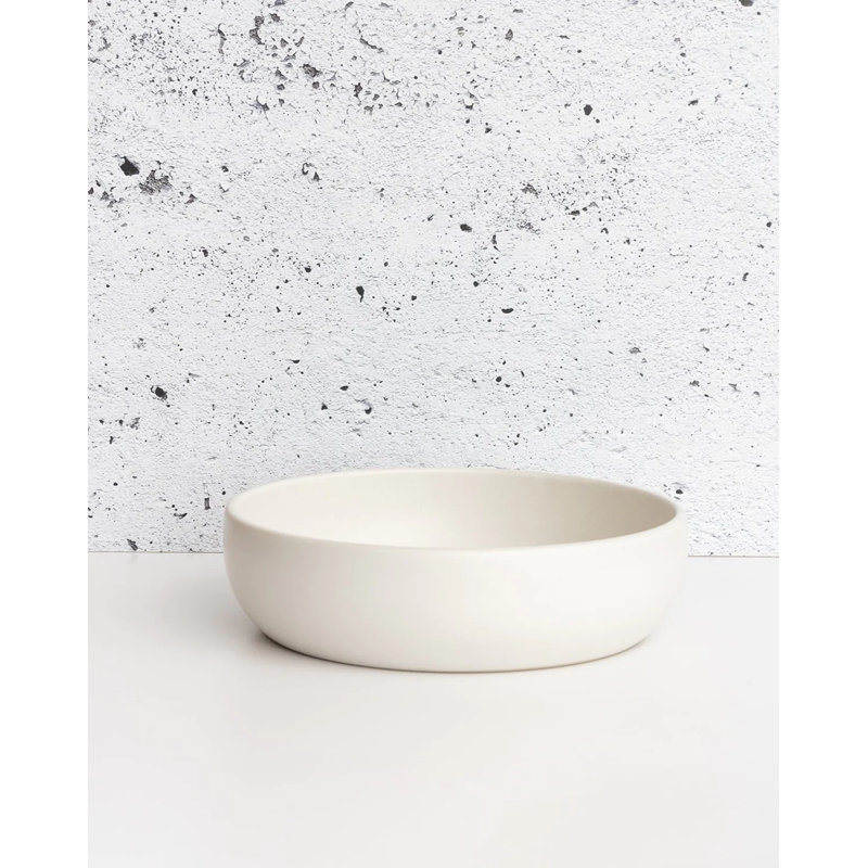 Stoneware Serving Bowl, White